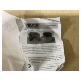 VEVOR Under Desk Space Heater,Rollable Foot Warmer Portable for Home&Office,Timer & Secure,Quiet for Legs,Ankles,Touch&Remote Control Personal Electric Round Surround Warming Pad,Over-Heat Protection