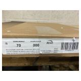 Bemis 70 Durable Plastic Toilet Seat, Round, White