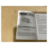 VEVOR Live Animal Cage Trap, 31" x 10" x 12" Humane Cat Trap Galvanized Iron, Folding Animal Trap with Handle for Rabbits, Stray Cats, Squirrels, Raccoons, Groundhogs and Opossums