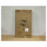 KINGRACK 2 Step Ladder, Folding Step Stool with Safe-Lock Design