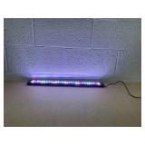 Tatub 16W LED Aquarium Light for 24"-30" Fish Tank, Full Spectrum Fish Tank Light with White Blue Red Green LEDs, 10 Levels of Brightness,Timer Auto On/Off