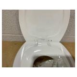 Mayfair NextStep2 Slow-Close Toilet Seat with Built-In Toddler Potty Training Seat, Removable, White, Elongated