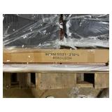 Costway 5-Piece Dining Set for 4 with Rubber Wood Legs for Small Dining Room-Brown