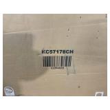 Costway 5-Piece Dining Set for 4 with Rubber Wood Legs for Small Dining Room-Brown