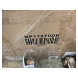 DORTALA Poker Table, 8 Player Foldable Blackjack Table with Cup Holders, Casino Grade Felt, Collapsible Legs, Oval Folding Texas Holdem Poker Table for Card Games, Black 72 x 32.5 x 29 inches (USED)