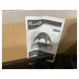 PawHut Elevated Dog Bed with Removable Canopy, Outdoor Dog Cot with UV Protection Canopy Shade, 36 inch Large Pet Bed for Camping, Gray