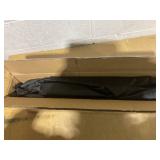 PawHut Elevated Dog Bed with Removable Canopy, Outdoor Dog Cot with UV Protection Canopy Shade, 36 inch Large Pet Bed for Camping, Gray