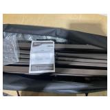 Outsunny 11x11 Outdoor Canopy, Portable Gazebo with Zipper Netting & Carry Bag Perfect for Backyard, Patio, Garden, Camping, Dark Gray