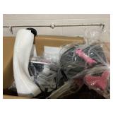 Qaba 12V Kids Electric Motorcycle w/ Twist Grip Throttle, Training Wheels, Rear Suspension & Music, Pink