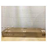 Buffet Cabinet with Storage, Wood Console Table with Open Compartment, 2 Doors Cabinet with Adjustable Shelf, Credenzas for Living Room, Kitchen Sideboards for Home Coffee Bar (Gray)