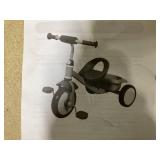 Babyjoy Toddler Tricycle Kids Trike with Adjustable Seat and Storage Basket Aged 3-5 Years Old, Pink (Maybe Missing Hardware)