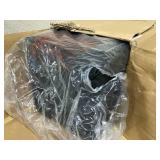 HONEY JOY 5-in-1 Pack and Play with Bassinet, Infant Nursery Center Pack and Play w/Newborn Cradle & Hanging Toys, Diaper Storage Bag, Music, Carry Bag, Portable Baby Playard w/Changing Station (Blue)