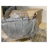 Tangkula 3 Pack Christmas LED Light Balls for Tree, Large Standing/Hanging Metal Sphere Lights with 3 Light Color, 8 Dynamic Modes, Ground Stakes, Pre-lit Xmas Globe Lights for Porch, Tree, Yard