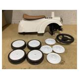 Costway Kids Ride On Car with Under-seat Storage Space for 18-36 Months Boys and Girls (USED, Missing Hardware. Missing Parts Or Pieces)