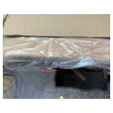 Costway Adjustable 14 Position Floor Chair Folding Lazy Gaming Sofa Chair Cushioned Tan