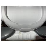 Costway 6 In 1 Adjustable Baby Walker Folding Baby Activity Center With Music Lights-grey (USED)