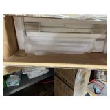 Costway - Bathroom Floor Cabinet Free-Standing Side Storage Organizer w/ 4 Drawers - White