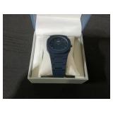 Gianello Mens Metropolitan 40 Polycarbonate Link Watch Navy