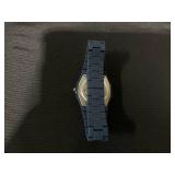 Gianello Mens Metropolitan 40 Polycarbonate Link Watch Navy