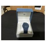 Gianello Mens Metropolitan 40 Polycarbonate Link Watch Navy