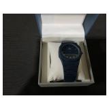 Gianello Mens Metropolitan 40 Polycarbonate Link Watch Navy