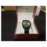 Gianello Mens Midnight Horizon Master 41 Link Watch