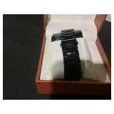 Gianello Mens Midnight Horizon Master 41 Link Watch