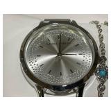 Laura Ashley Womens Watch set Silver 5pc