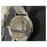 Laura Ashley Womens Watch set Silver 5pc