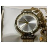 Laura Ashley Womens Watch set Gold 5pc