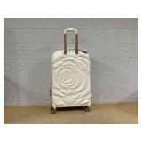 Thalia Sodi 30" Hardcase Rose Flower Spinner Luggage Suitcase Expandable White