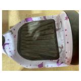 Power Pony Hoverboard Powered Riding Unicorn (Princess-Pink) | Soft Plush Wheeled Ride-On Toy for Kids Age 4+ (Slightly Dirty. No Charger)