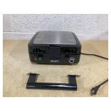 KRUPS 4-Slice Belgian Waffle Maker: Stainless Steel, 5 Browning Levels, Audible Ready Beep, Removable Plates, 1200W, Silver/Black, Large Waffle Maker Family Size, Great for Family Breakfasts