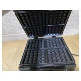 KRUPS 4-Slice Belgian Waffle Maker: Stainless Steel, 5 Browning Levels, Audible Ready Beep, Removable Plates, 1200W, Silver/Black, Large Waffle Maker Family Size, Great for Family Breakfasts