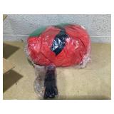 BreeBe - Lighted 9FT Christmas Helicopter Inflatable with Santa Claus and Penguin - Multicolor