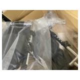 Invacare Elevating Legrests, Composite Footplates (Non-Padded Calf Pads) for Invacare Manual Wheelchairs