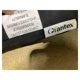 Costway - 22" x44" Indoor Outdoor Back Chair Cushion Tufted Pillow Patio Seating Pad - Black