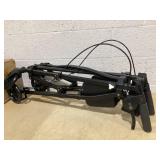 Stander Space Saver Rollator, Lightweight 4-Wheel Folding Walker with Seat and Brakes in Matte Black