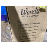 Stander Space Saver Rollator, Lightweight 4-Wheel Folding Walker with Seat and Brakes in Matte Black