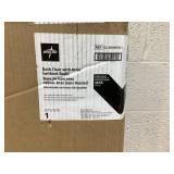 Medline Knockdown Shower Chair With Arms Aluminum Gray 1Ct