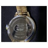 Laura Ashley Womens Watch set Gold 5pc