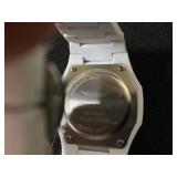 Gianello Mens Metropolitan 40 Polycarbonate Link Watch White