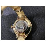 Laura Ashley Womens Watch set Gold 5pc