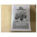 Qaba 12V Kids ATV, 4 Wheeler Quad w/ 4 Spring Suspension Wheels, LED Lights, Music USB, Pink (Maybe Missing Hardware)