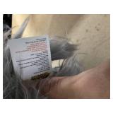 Qaba Kids Ride-On Rocking Horse Toy Mammoth Style Rocker with Fun Music & Soft Plush Fabric for Children 3+ Years