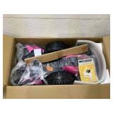 Aosom 12V Kids ATV Quad Car with Forward & Backward Function, Wear-Resistant Wheels, Music, for Toddlers 3-5 Years Old, Pink