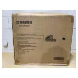 Qaba Foldable Baby Playpen, 57" x 57" Baby Play Yard, Kids Activity Center with Anti-Slip Base, 14 Panels (Transit Damage)