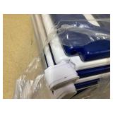 Qaba Foldable Baby Playpen, 57" x 57" Baby Play Yard, Kids Activity Center with Anti-Slip Base, 14 Panels (Transit Damage)