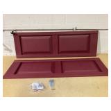 HOMCOM Mesh Office Chair, Ergonomic Desk Chair with Flip-up Armrest, Rotatable Headrest, Adjustable Lumbar Support, Black