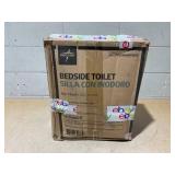 Medline Knockdown Steel Bedside Commode